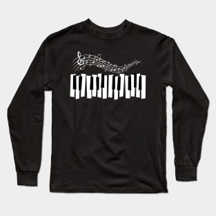 Piano Music Long Sleeve T-Shirt